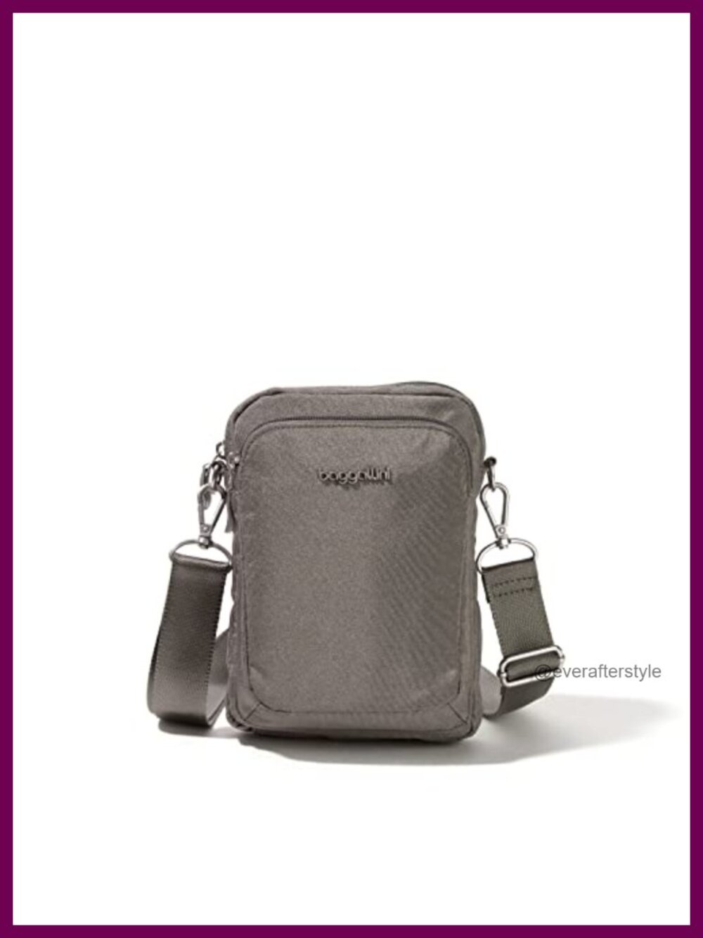 Baggallini Crossbody Bag Lightweight RFID Water-Resistant Travel Purse